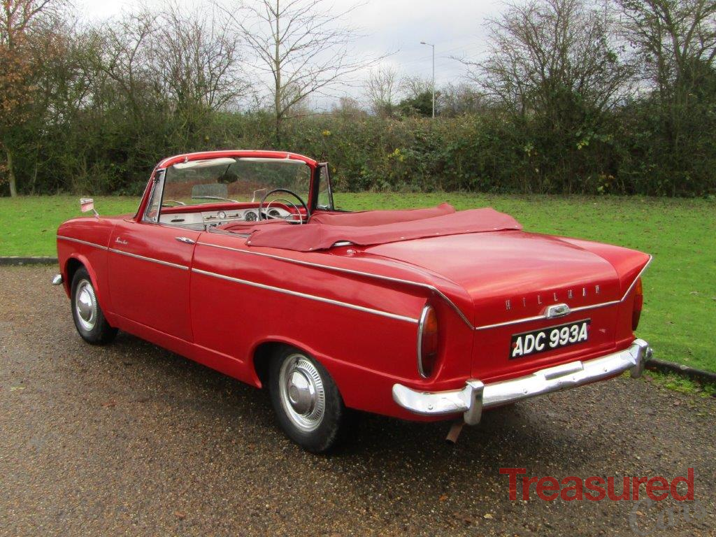 Sold At Auction: 1963 Hillman Superminx Convertible, 43% OFF