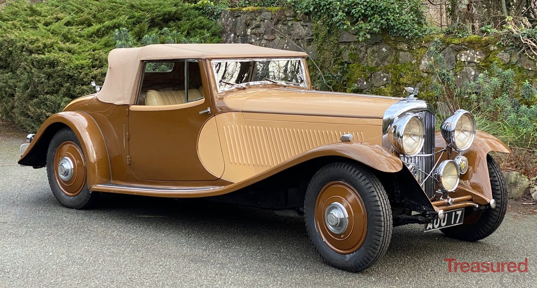 1933 Bentley 3½ Litre Barker Sporting Two Door Drophead Coupe Classic