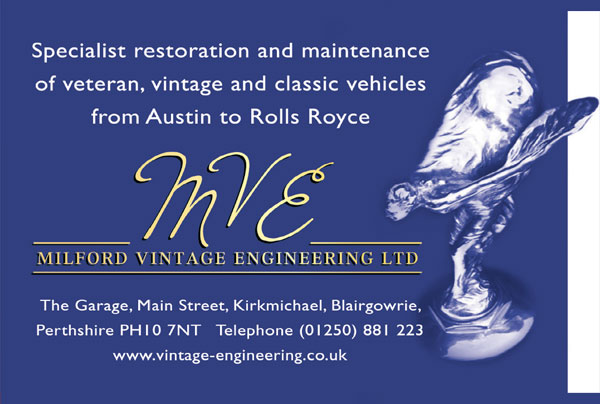 MILFORD VINTAGE ENGINEERING - Classic car restoration and maintenance