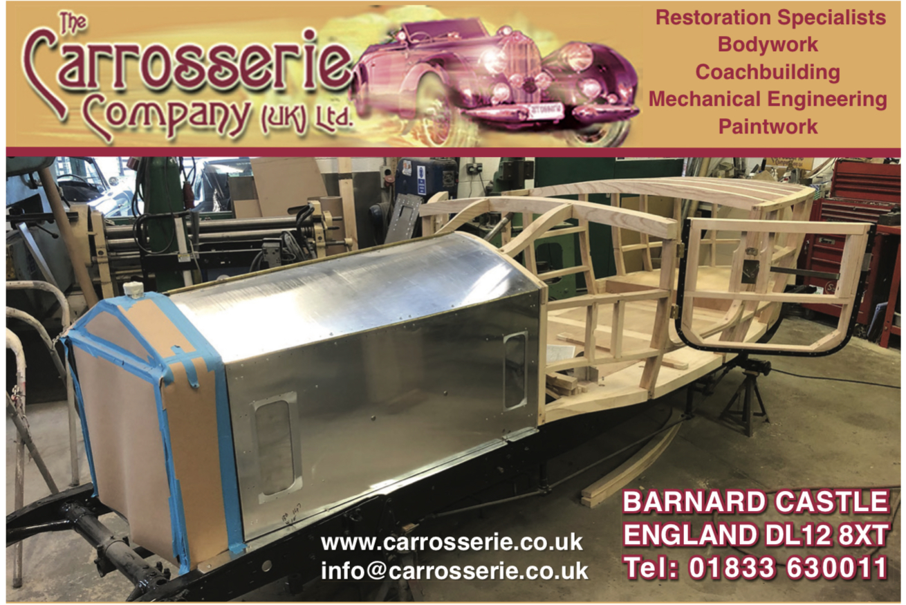 The Carrosserie Company - Classic cars restoration, fabrication, bodywork, paintwork and mechanical engineering