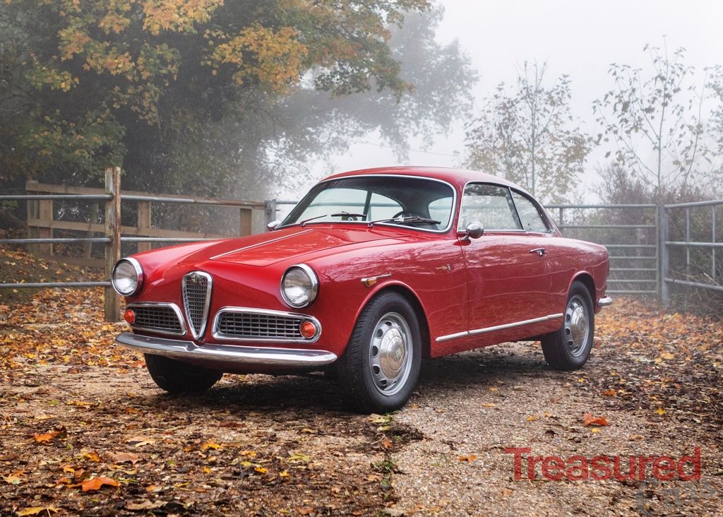 1960 Alfa Romeo Giulietta Sprint Classic Cars For Sale Treasured Cars