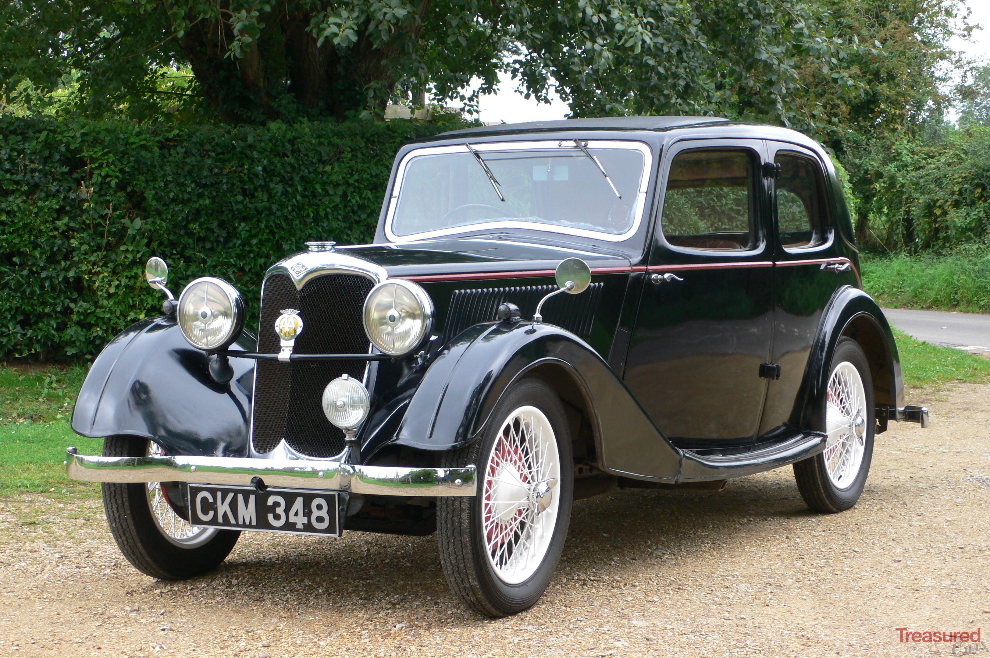 1935 Riley 9 Merlin Saloon Classic Cars For Sale Treasured Cars