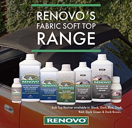 Renovo - Vinyl Roof Convertible Top & Car Interior cleaning products