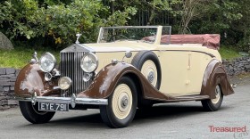 1938 Rolls-Royce 25/30 Park Ward Four Door Cabriolet Classic Cars for sale