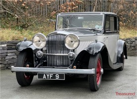 1934 Bentley 3 1/2 H J Mulliner 2 door Sports Saloon Classic Cars for sale