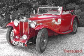 1939 MG TA Tickford Drophead Classic Cars for sale