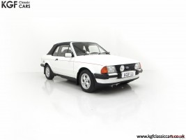 1985 Ford Escort XR3i Cabriolet Classic Cars for sale
