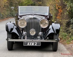 1934 Bentley 3.5 Ltr James Young Drophead Coupe Classic Cars for sale