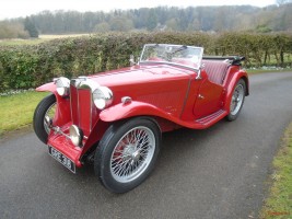 1938 MG TA Classic Cars for sale