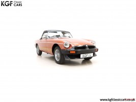 1981 MG B Roadster Classic Cars for sale